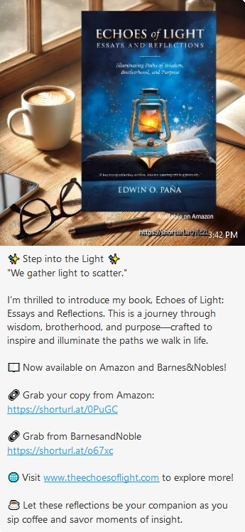 Echoes of Light by Edwin O. Paña '69