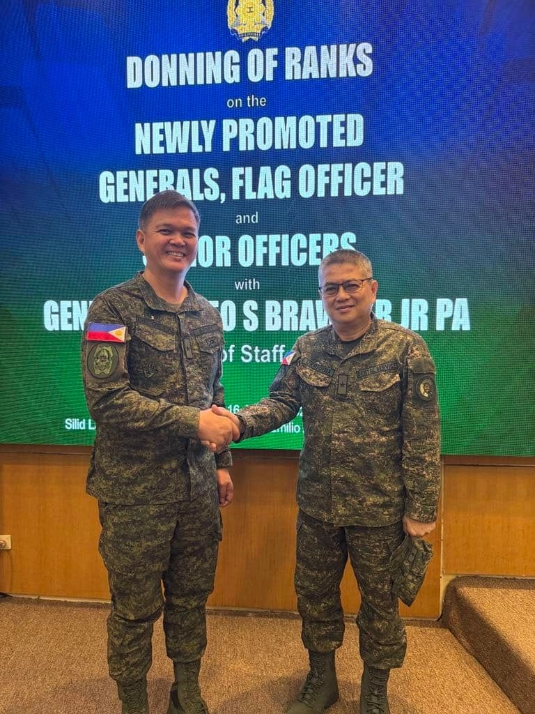 Two Upsilonians in the AFP Promoted to Brigadier General